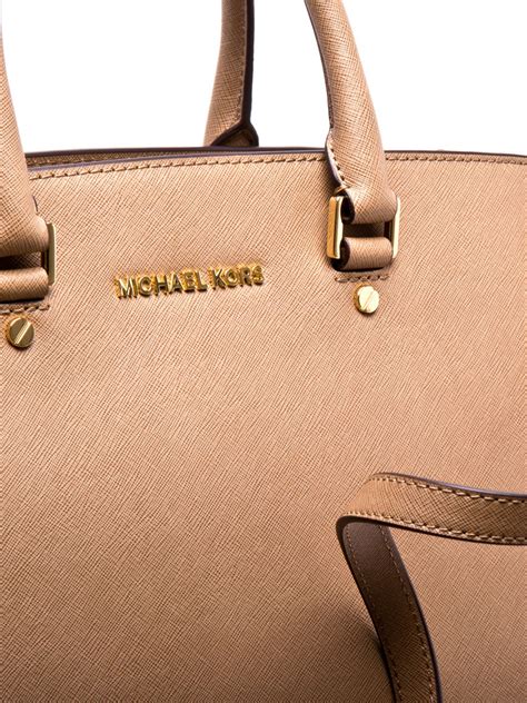 michael kors selma leather large tote bag